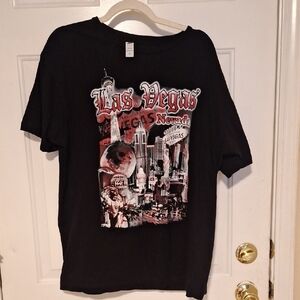 Las Vegas Graphic T-Shirt - Black